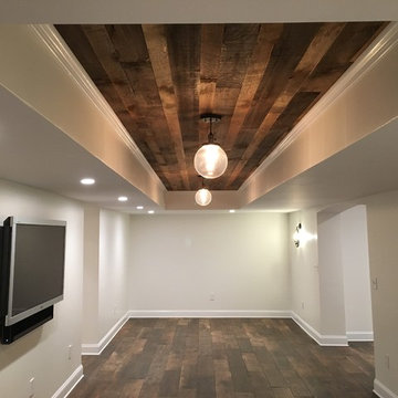 Chester township basement renovation