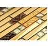 HG Mosaic Strip Wall Tiles For Bathroom Kitchen Conservatory Living Room Walls,