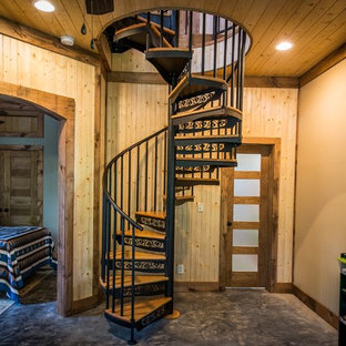 Classic Steel Spiral Staircase