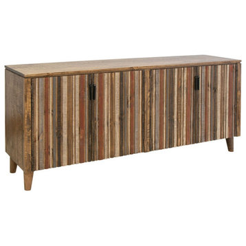 Preorder Giza rustic Modern Sideboard / Console Table, Red