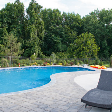 Poolscape & Privacy Hedge - Manalapan NJ Under $25,000