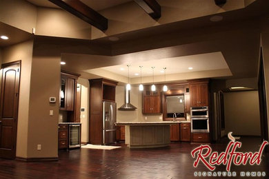 Inspiration for a craftsman kitchen remodel in Other
