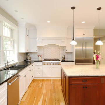 Classic Two-Tone Kitchen Remodel