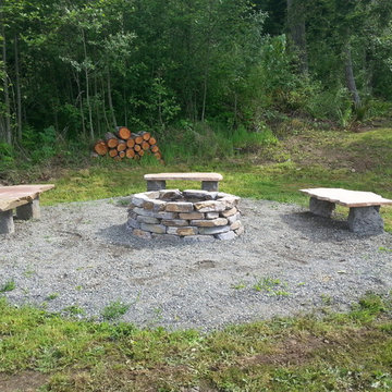 Stone Outdoor Fire Pit for Outdoor Living