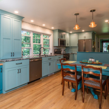 Dunstable Colorful Kitchen
