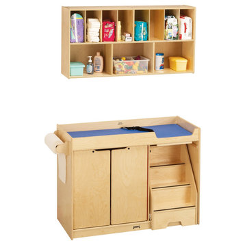 Jonti-Craft Changing Table - with Stairs Combo - Right