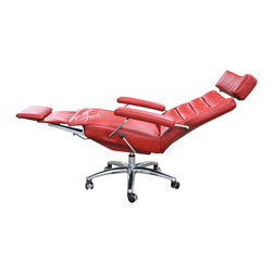 Adele Executive Recliner Chair by LAFER - Office Chairs