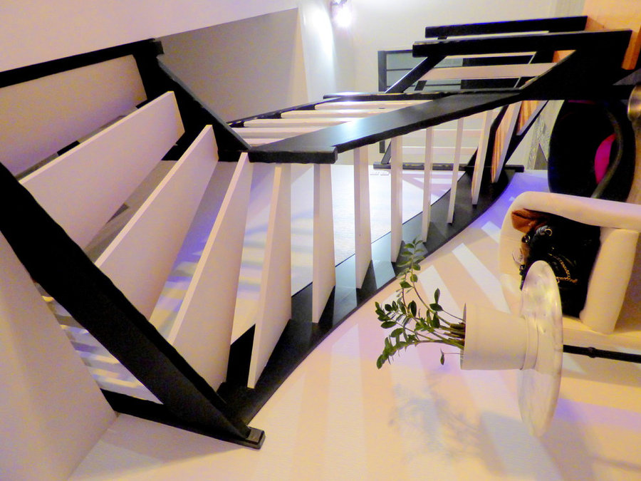 Mise en peinture d'escaliers