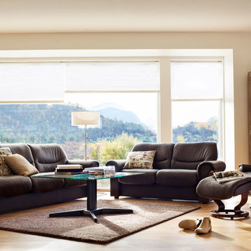 Stressless Liberty Low Back Seating Collection - Comfy Couches