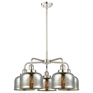 Innovations Cone 5 26" Chandelier Polished Nickel