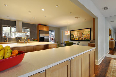 Kitchen - modern kitchen idea in Denver