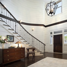 Wrought iron staircase