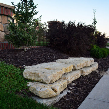 Corner lot Courtyard