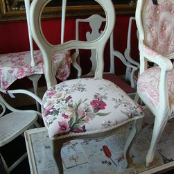 Vintage balloon backed chair... - Products
