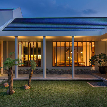 enclosed yard