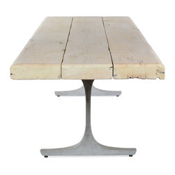 Yellow Pine Dining Table - Dining Tables