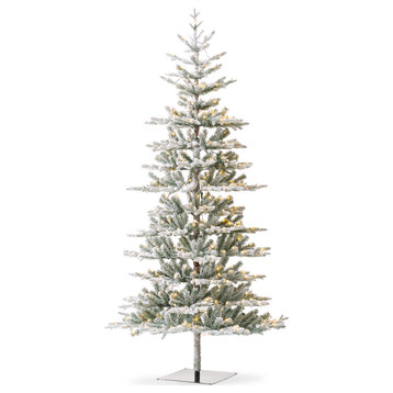 10' Deluxe Pre-Lit Artificial Christmas Tree