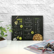 Illustrated Recipe Foodie Kitchen Art