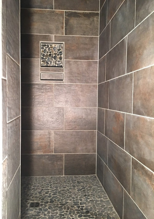 New construction shower