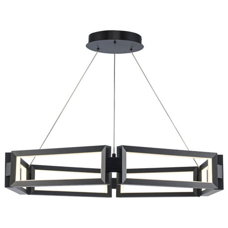 Mythos LED Chandelier in Black