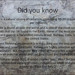 Facts about granite - Kitchen Countertops