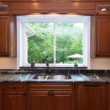 Raised Panel Cherry Kitchen