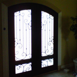 Forge Iron Designs Wrought Iron Doors - Front Doors
