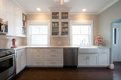 Inspiration for a kitchen remodel in Boston