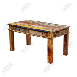 MOTLEY WOODEN DINING TABLE - Furniture