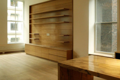 Trendy home design photo in New York