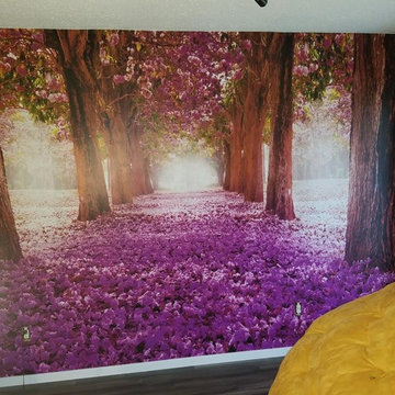 Yoga Room Wallpaper