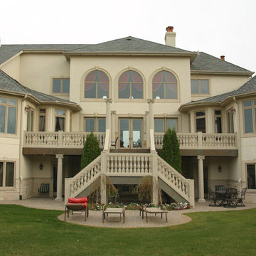 Exterior Columns and Balustrades