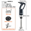 VEVOR Commercial Immersion Blender Heavy Duty Hand Mixer 500W Variable Speed