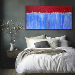 Handmade Item - Custom Orders, Large Original Paintings by Katy Karnes - Artwork