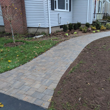 New front walk /landscaping