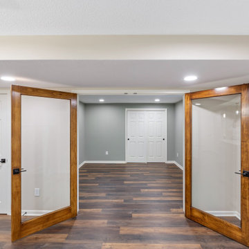 Traditional/Transitional Basement Finish Leawood, KS