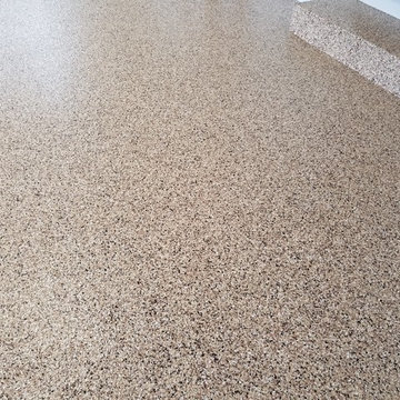 PremierOne Epoxy Flake Floor - Sedona