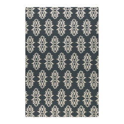 Spanish Trellis Area Rugs - Blue & Gray - Rugs