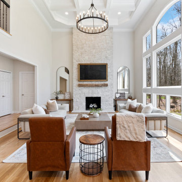 Fireplace/Ceiling/Flooring After