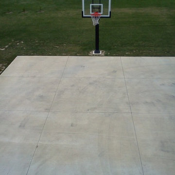 Timothy C's Pro Dunk Silver Basketball System on a 38x31 in Upper Sandusky, OH