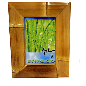Bamboo Waikiki Picture Frame, 5"x7"