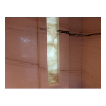 marble tub cladding