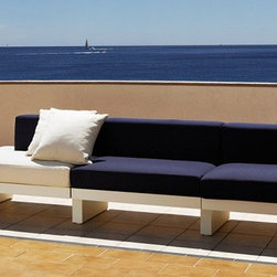 Hour Sofa by Serralunga - Outdoor Sofas