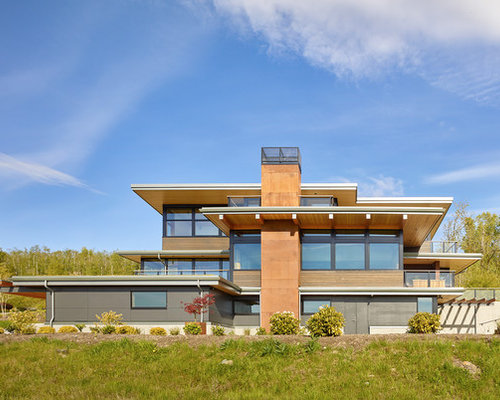 Best Contemporary Exterior Home Design Ideas & Remodel Pictures | Houzz