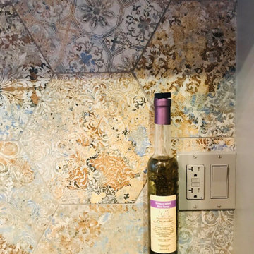 Hex Backsplash