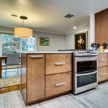 Mid-Century Modern Kitchen Design Alexandria, VA