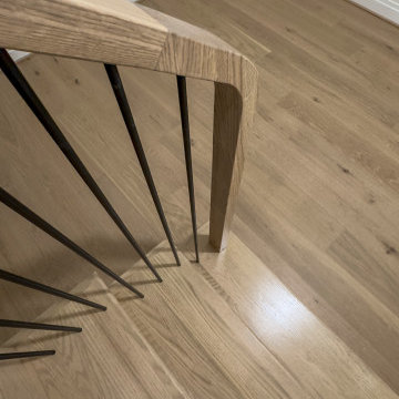 Project #144 | Slightly Curved Transitional Staircase