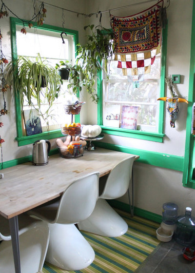 Eclectic Dining Room by Justina Blakeney