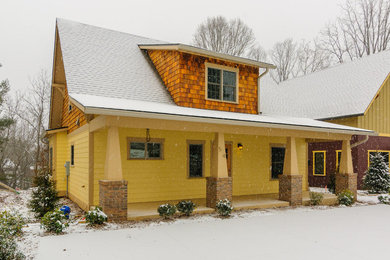 Arts and crafts exterior home photo in Other