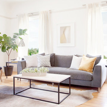 An Understated Living Room Makeover